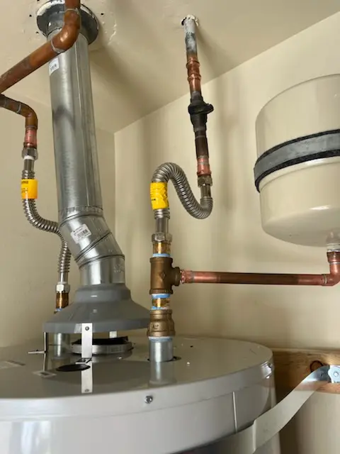 Water heater installation and plumbing repair in Garrettford